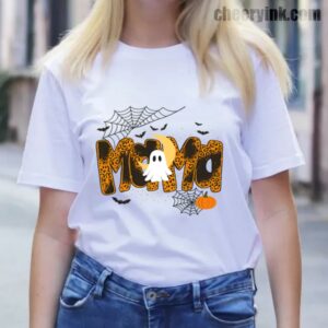 Tshirt Happy Halloween Mama Boo Favorite 13 T
