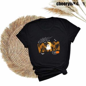 Tshirt Happy Halloween Mama Boo Favorite 27 T