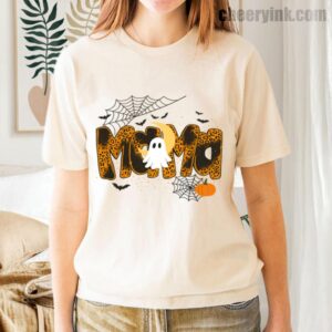 Tshirt Happy Halloween Mama Boo Favorite 35 T