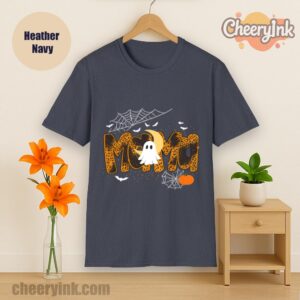 Tshirt Happy Halloween Mama Boo Favorite Heather