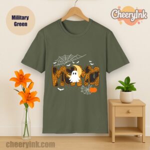 Tshirt Happy Halloween Mama Boo Favorite Military