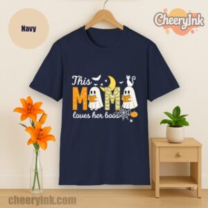 Tshirt Happy Halloween Mama Boo