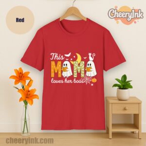 Tshirt Happy Halloween Mama Boo