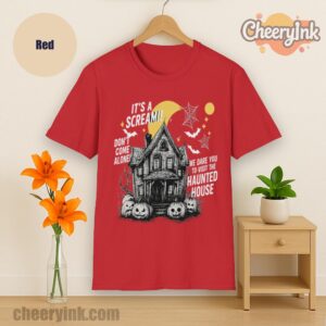 Tshirt Happy Halloween Scream House