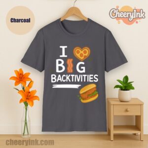 Tshirt I Love Big Backtivities Charcoal