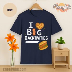 Tshirt I Love Big Backtivities Navy