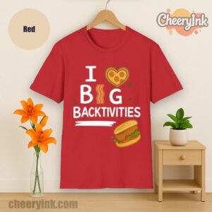 Tshirt I Love Big Backtivities Red