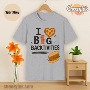 Tshirt I Love Big Backtivities Sport Grey