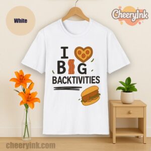 Tshirt I Love Big Backtivities White
