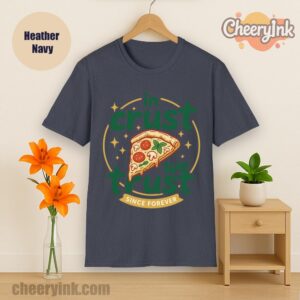 Tshirt In Crust We Trust Heather