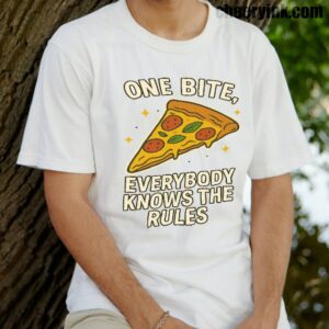 Tshirt One Bite Pizza 14 T