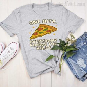 Tshirt One Bite Pizza 15 T