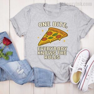 Tshirt One Bite Pizza 16 T
