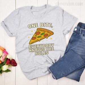 Tshirt One Bite Pizza 18 T