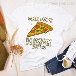 Tshirt One Bite Pizza 25 T