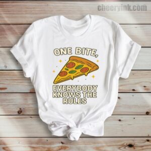 Tshirt One Bite Pizza 36 T