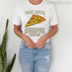 Tshirt One Bite Pizza 4 T