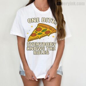 Tshirt One Bite Pizza 6 T