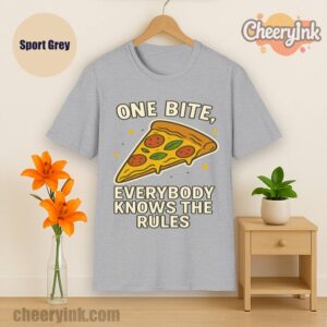Tshirt One Bite Pizza Sport