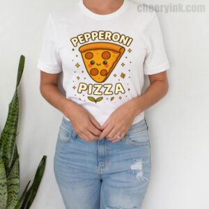 Tshirt Pepperoni Pizza 4 T