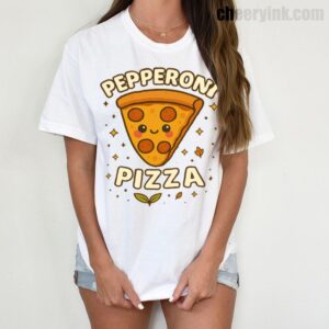 Tshirt Pepperoni Pizza 6 T