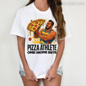 Tshirt Pizza Athlete 6 T