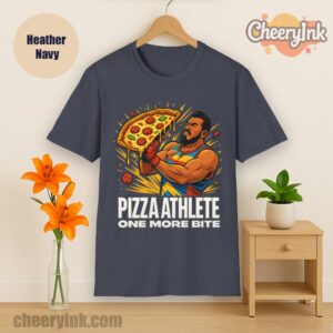 Tshirt Pizza Athlete Heather