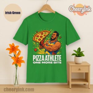 Tshirt Pizza Athlete Irish