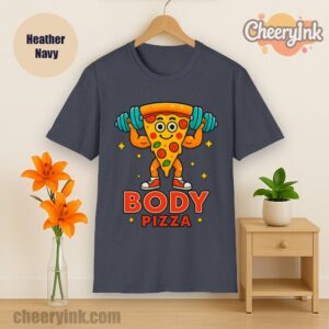 Tshirt Pizza Body Heather