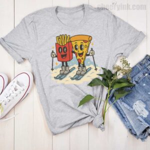 Tshirt Pizza French Fry 15 T