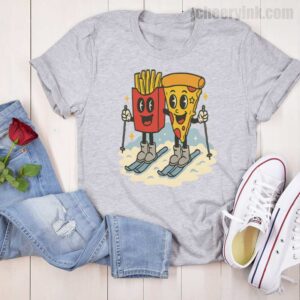 Tshirt Pizza French Fry 16 T