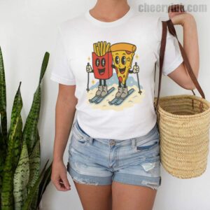 Tshirt Pizza French Fry 2 T