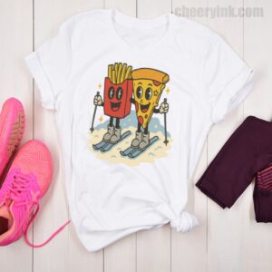 Tshirt Pizza French Fry 26 T