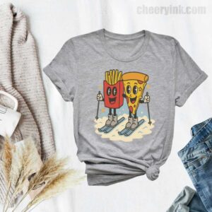Tshirt Pizza French Fry 33 T