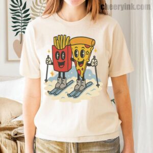 Tshirt Pizza French Fry 35 T