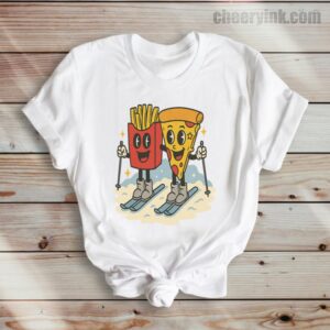 Tshirt Pizza French Fry 36 T