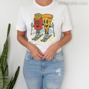 Tshirt Pizza French Fry 4 T