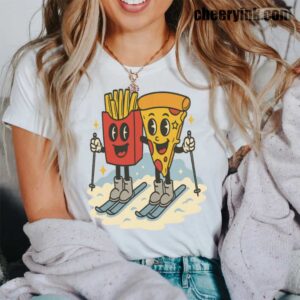 Tshirt Pizza French Fry 42 T