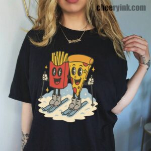Tshirt Pizza French Fry 45 T