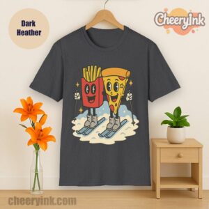 Tshirt Pizza French Fry Dark