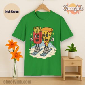 Tshirt Pizza French Fry Irish