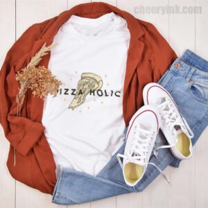 Tshirt Pizza Holic 44 T