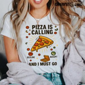 Tshirt Pizza Is Calling 42 T