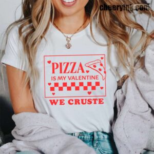 Tshirt Pizza Is My Valentine 42 T
