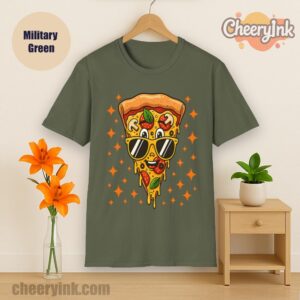 Tshirt Pizza Lover Military