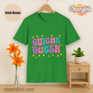 Tshirt Quiche Queen Irish