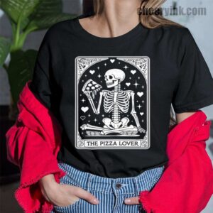 Tshirt Skeleton Pizza Lover 43 T