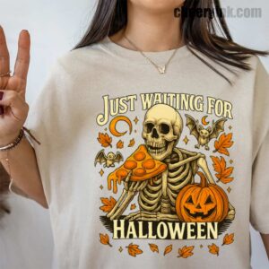 Tshirt Skeleton Pizza Lover Halloween 39 T