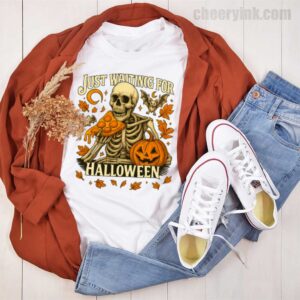 Tshirt Skeleton Pizza Lover Halloween 44 T