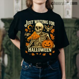 Tshirt Skeleton Pizza Lover Halloween 7 T